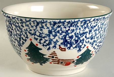 Cabin In The Snow 10" Mixing Bowl