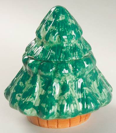 Cabin In The Snow Figural Sugar Bowl & Lid