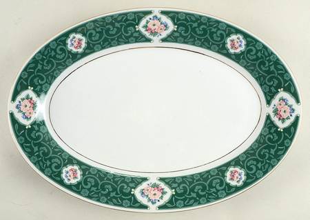 Chanticleer 14" Oval Serving Platter