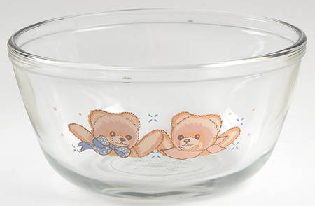 Country Bear 8" Glassware Mixing Bowl