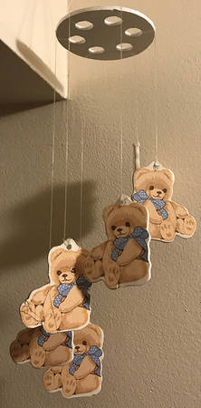 Country Bear Wind Chime