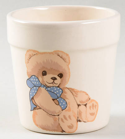 Country Bear Herb Pot