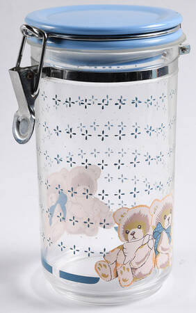 Country Bear Extra Large Acrylic Storage Jar & Lid
