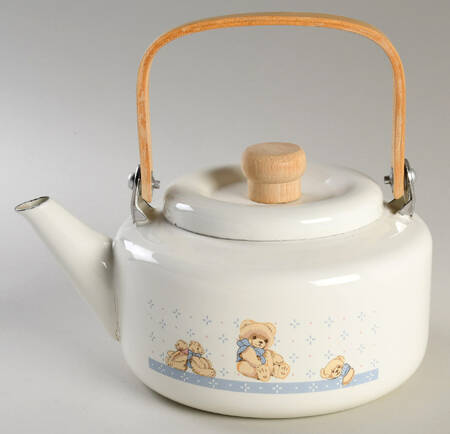 Country Bear Metal Kettle & Lid