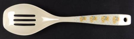 Country Bear Melamine Slotted Serving Spoon