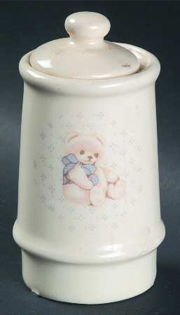 Country Bear Condiment Set Sugar with Lid