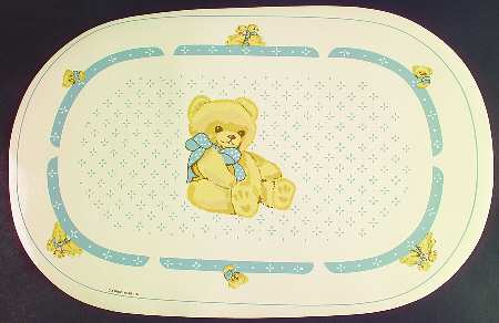 Country Bear Vinyl Placemat by Tienshan