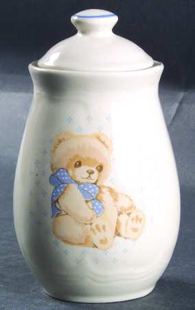 Country Bear Small Spice Jar & Lid