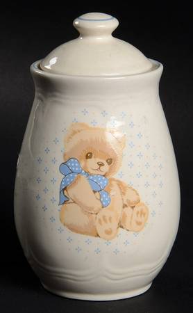 Country Bear Condiment Jar & Lid