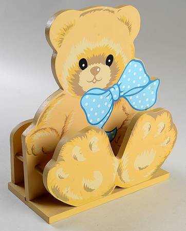 Country Bear Wood Napkin Holder