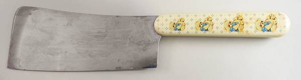 Country Bear Butcher Knife with Stainless Blade