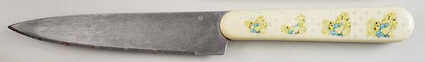 Country Bear Carving Knife with Stainless Blade