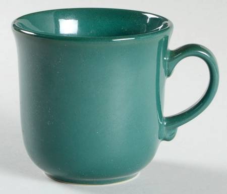 Color Basics Green Flat Cup