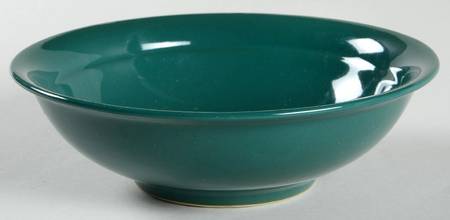 Color Basics Green Coupe Cereal Bowl