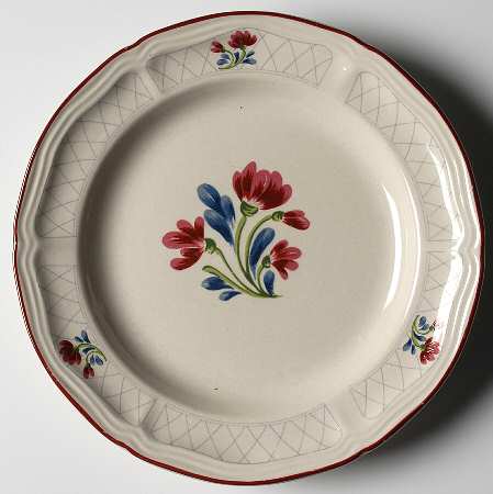 Country Fleur Salad Plate
