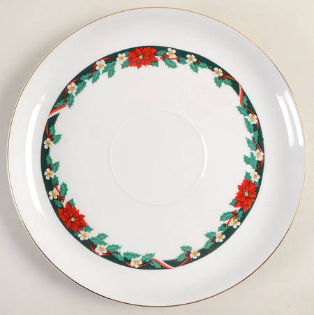 Deck The Halls (Verge) Chip Bowl/Plate for Chip & Dip Set