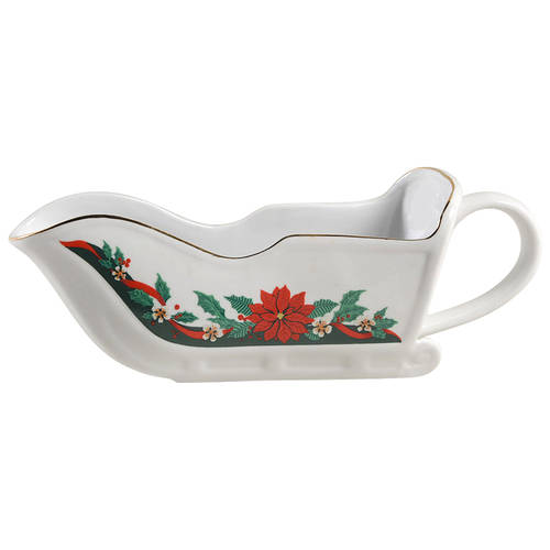 Deck The Halls (Verge) Gravy Boat