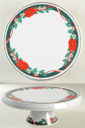 Deck The Halls (Verge) Pedestal Cake Stand