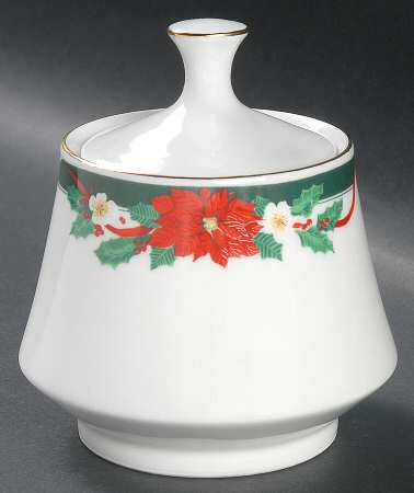 Deck The Halls (Verge) Sugar Bowl & Lid