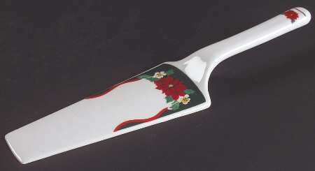 Deck The Halls (Verge) Solid Ceramic Pie/Cake Server