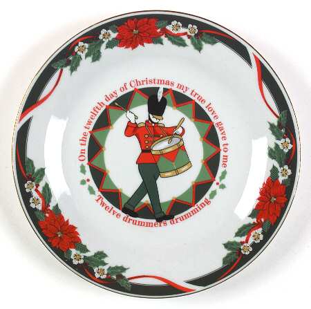 Deck The Halls (Verge) Accent Salad Plate