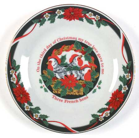 Deck The Halls (Verge) Accent Salad Plate