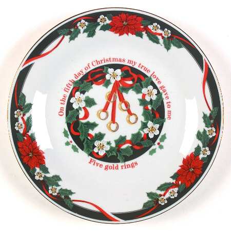 Deck The Halls (Verge) Accent Salad Plate