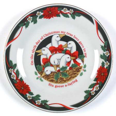 Deck The Halls (Verge) Accent Salad Plate