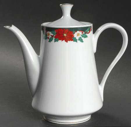 Deck The Halls (Verge) Teapot & Lid