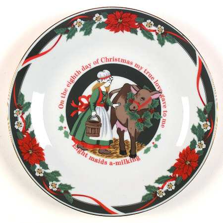 Deck The Halls (Verge) Accent Salad Plate