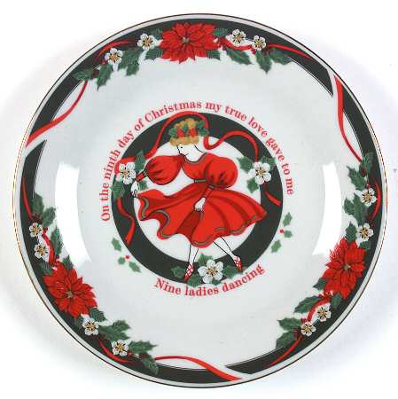 Deck The Halls (Verge) Accent Salad Plate