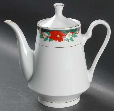 Deck The Halls (Verge) Teapot & Lid