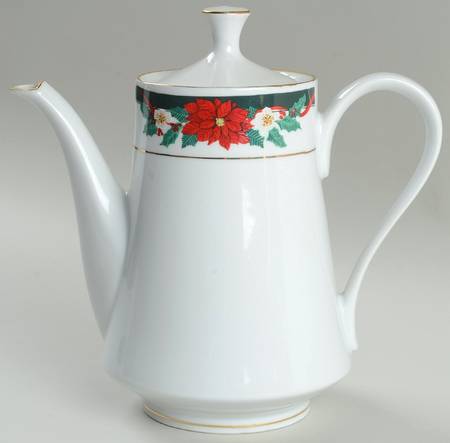 Deck The Halls (Verge) Teapot & Lid