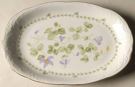 Floriade 13" Oval Serving Platter
