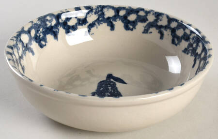 Fruits Blue Coupe Cereal Bowl
