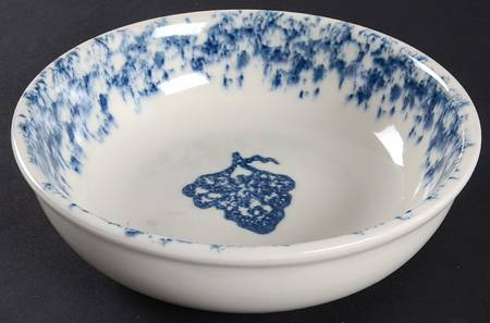 Fruits Blue Coupe Cereal Bowl