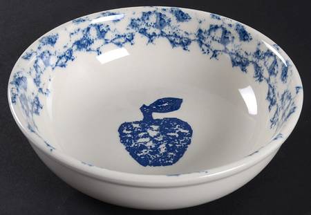 Fruits Blue Coupe Cereal Bowl