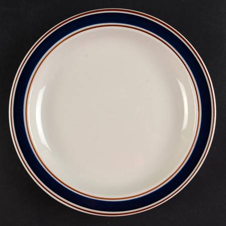 Halo Blue Salad Plate