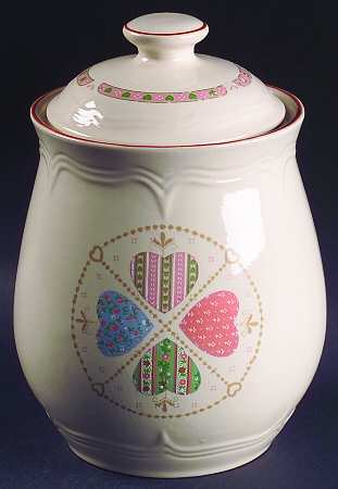 Heartwarming Large Canister & Lid