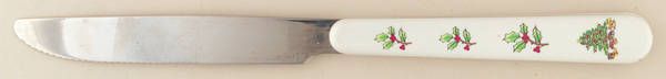 Holiday Hostess (Trim, Gold Band) Small Dinner Knife