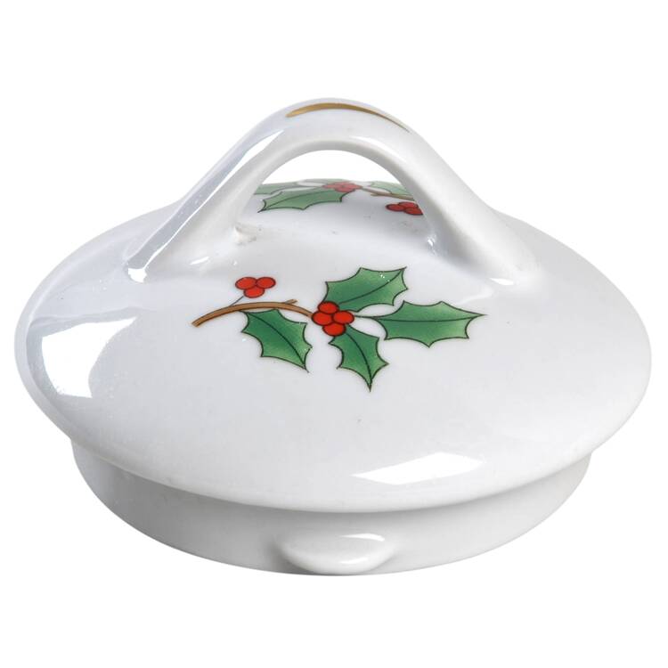 Holiday Hostess (Trim, Gold Band) Lid for Teapot