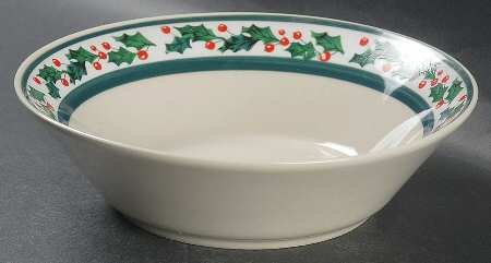 Holly (Stoneware) Coupe Cereal Bowl