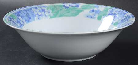 Hydrangea 9" Round Vegetable Bowl