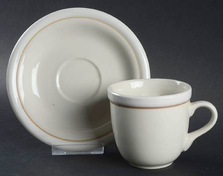 Ingrid Flat Cup & Saucer Set