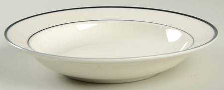 Intro Black Rim Soup Bowl