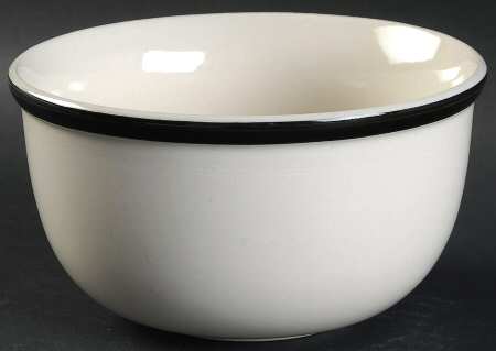 Kitchen Basics Black (Coupe) Soup/Cereal Bowl