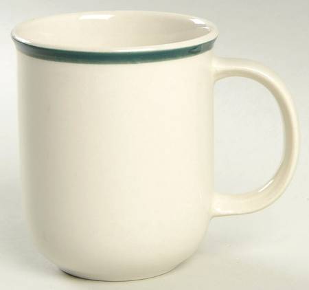 Kitchen Basics Cobalt Green (Thin Band) Mug