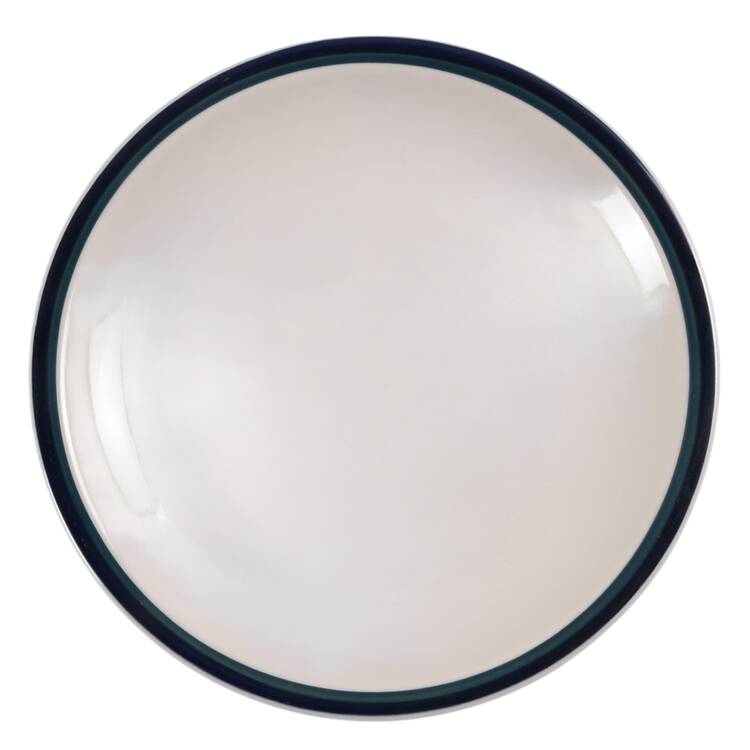Kitchen Basics Cobalt Green (Thin Band) Salad Plate