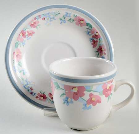 Lajolla Flat Cup & Saucer Set