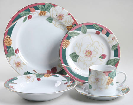 Magnolia 5 Piece Place Setting